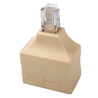 125V 1.5A RJ11 Modular Jack One Revolution Two Female Non Shielded